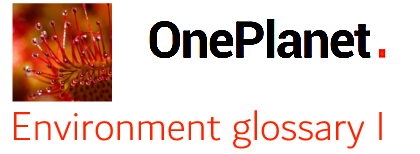 OnePlanet Environmental English logo